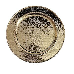 Michael Aram Hammertone Gold Goldtone Charger Plate * ONE PIECE *